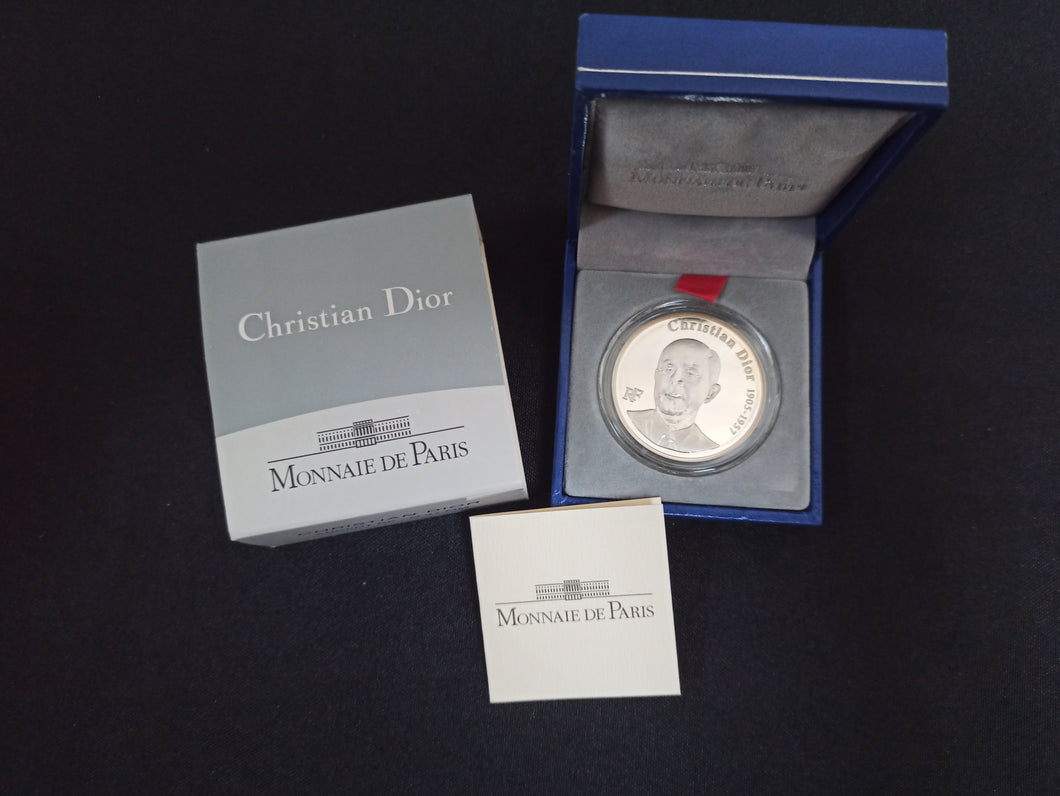 Coffret 1 Euro 1/2 Christian Dior 2006 Argent BE