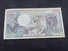 Charger l&#39;image dans la galerie, Centrafrique : 1000 Francs 1982 (Ref 2572)
