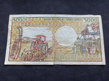 Charger l&#39;image dans la galerie, Centrafrique : 5000 Francs 1984 (Ref 2573)
