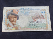 Charger l&#39;image dans la galerie, Martinique : 50 Francs 1947 Belain d&#39;Esnambuc (Ref 2576)
