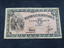 Charger l&#39;image dans la galerie, Martinique : 5 Francs 1942 (Ref 2583)
