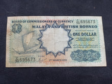 Charger l&#39;image dans la galerie, Malaya : One Dollar 1959 (Ref 2632)
