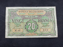 Charger l&#39;image dans la galerie, Algérie : 20 Francs 1948 (Ref 2596)
