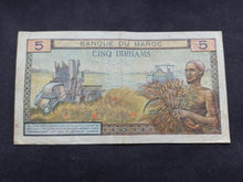 Charger l&#39;image dans la galerie, Maroc : 5 Dirhams 1960 (Ref 2606)
