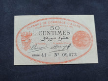 Charger l&#39;image dans la galerie, Algérie : 50 Centimes 1915 Commerce  Alger (Ref 2602)
