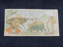 Charger l&#39;image dans la galerie, Indochine : Une piastre 1949 (Ref 2635)
