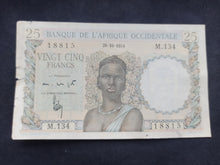 Charger l&#39;image dans la galerie, Afrique Occidentale : 25 Francs 1954 (Ref 2645)
