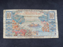 Charger l&#39;image dans la galerie, Saint Pierre &amp; Miquelon : 10 Francs 1947 Colbert(Ref 2700)
