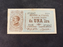 Charger l&#39;image dans la galerie, Italie : 1 Lire 1914 (Ref 2660)
