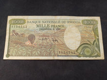 Charger l&#39;image dans la galerie, Colonies Françaises : Rwanda : 1000 Francs 1978 (Ref 2634)
