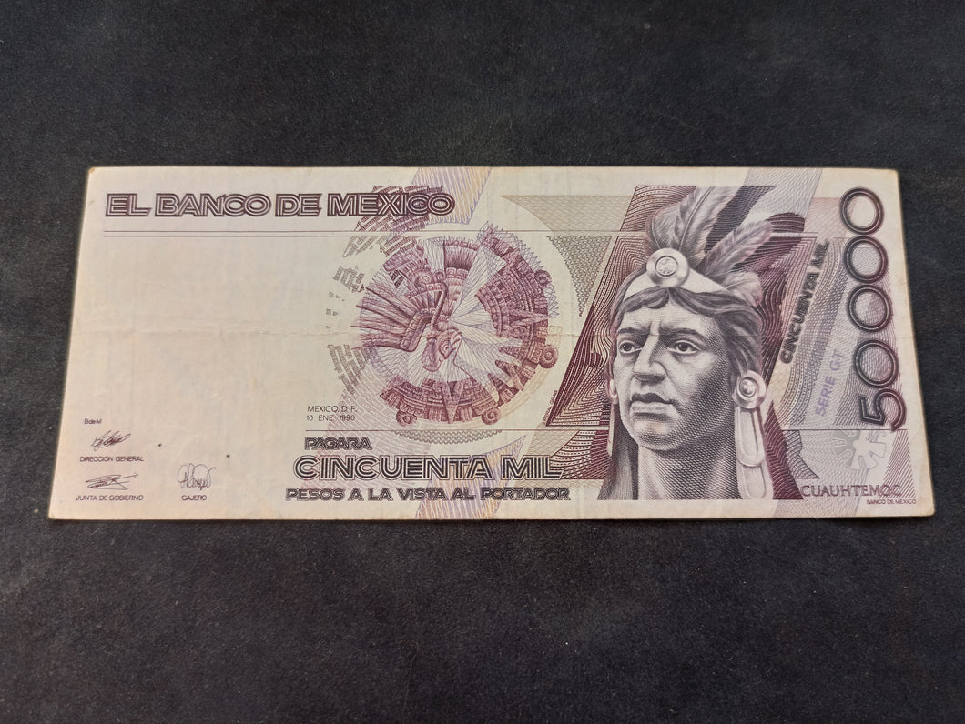 Mexique : 50000 Pesos 1990 (Ref 2661)