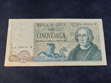 Charger l&#39;image dans la galerie, Italie : 5000 Lire 1977 (Ref 2659)
