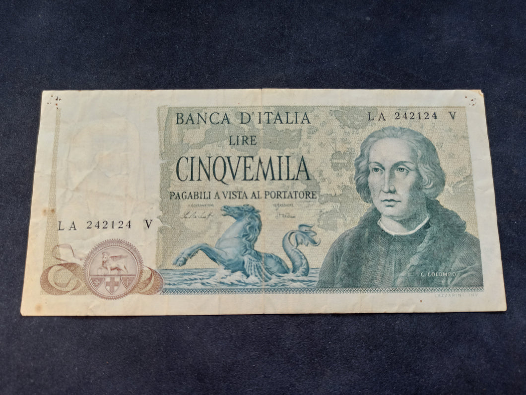 Italie : 5000 Lire 1977 (Ref 2659)