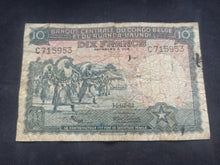 Charger l&#39;image dans la galerie, Congo Belge : 10 Francs (15-07-1952) (Ref 2672)
