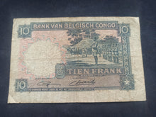 Charger l&#39;image dans la galerie, Congo Belge : 10 Francs (15-07-1952) (Ref 2673)
