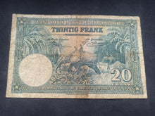 Charger l&#39;image dans la galerie, Congo Belge : 20 Francs (01-09-1952) (Ref 2676)
