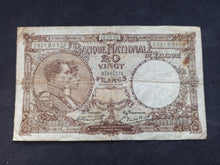 Charger l&#39;image dans la galerie, Belgique : 20 Francs (10-03-1922) (Ref 2699)
