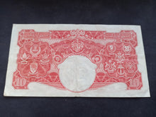 Charger l&#39;image dans la galerie, Malaya : 10 Dollars 1941 (Ref 2708)
