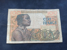Charger l&#39;image dans la galerie, Afrique de l&#39;Ouest : Côte d&#39;Ivoire : 100 Francs 1964 A (Ref 2717)

