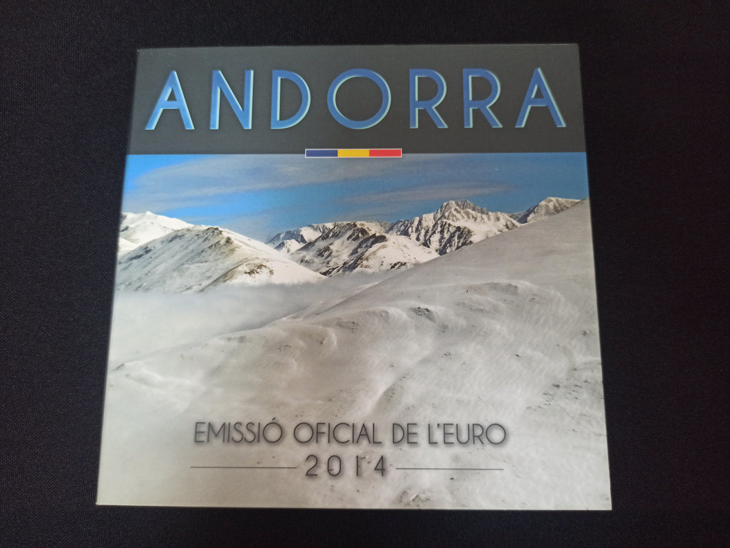 BU Andorre 2014 avec pochette