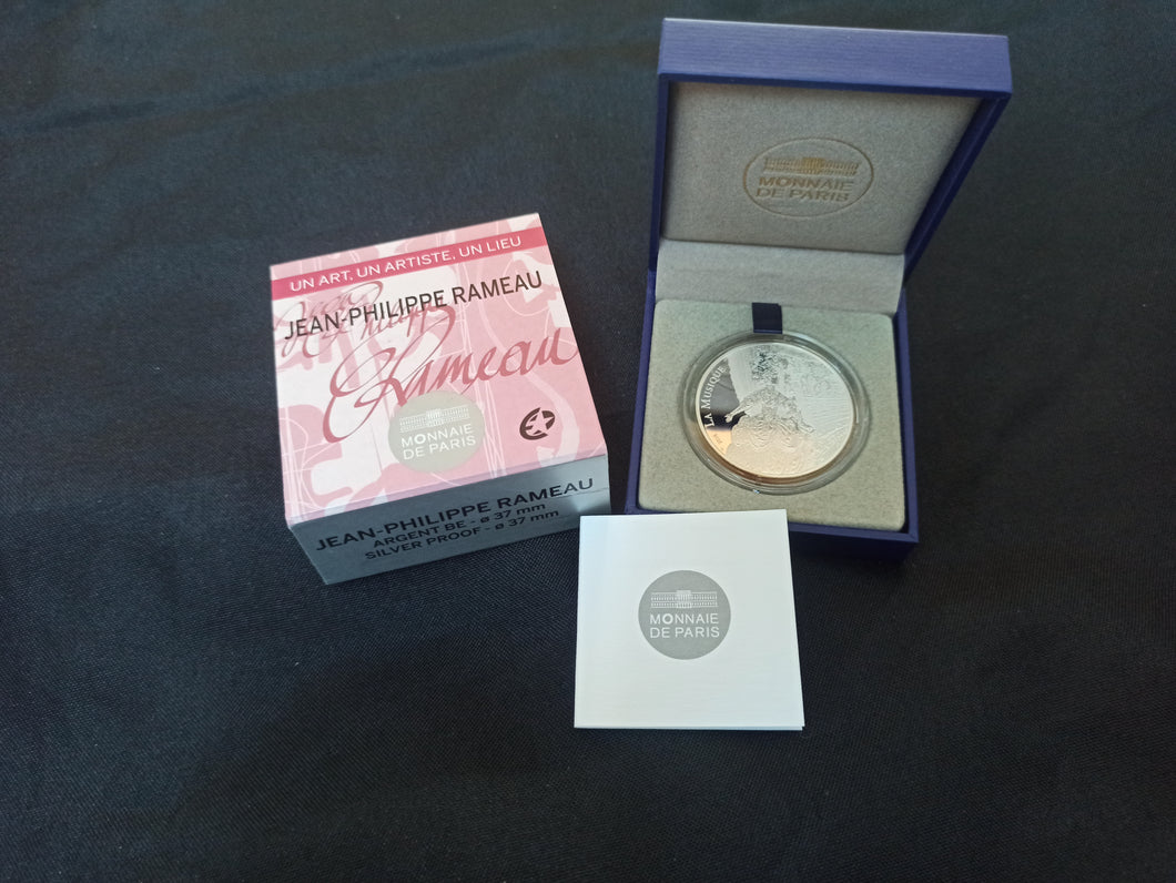 France : 10 Euro BE Argent 2014 : Jean Philippe Rameau