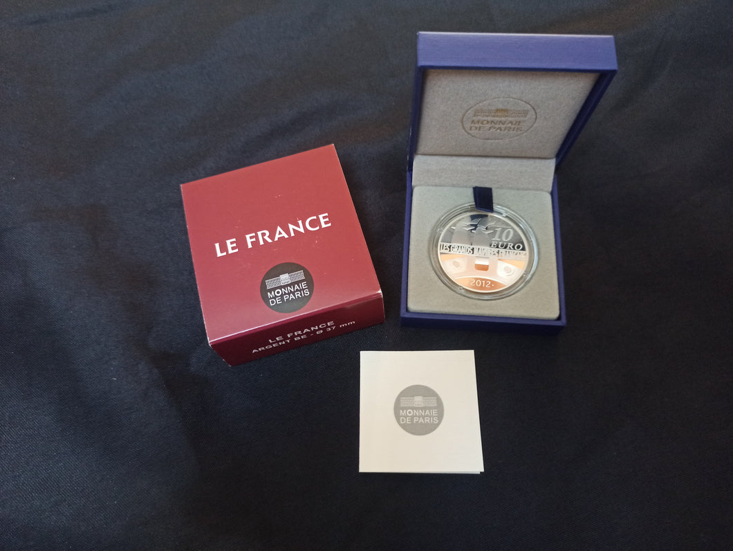 France : 10 Euro BE Argent 2012 : Le France