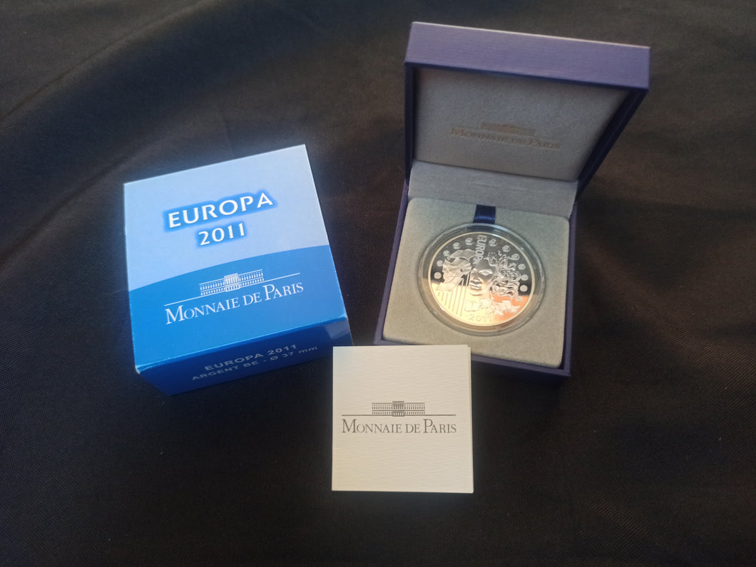 France : 10 Euro  BE Argent 2011 : Europa