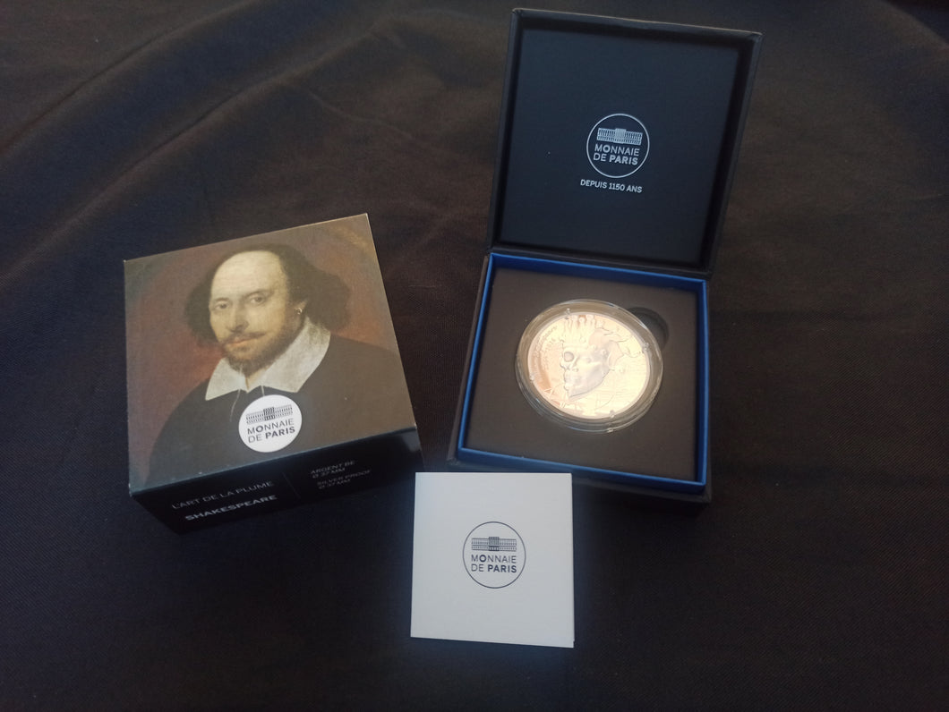 France : 20 Euro BE Argent 2022 : Shakespeare