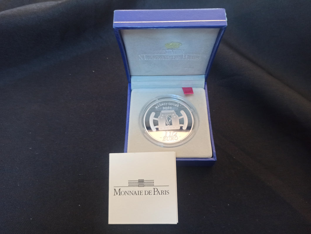 France : 1 Euro 1/2 BE Argent 2006 : Magny Cours