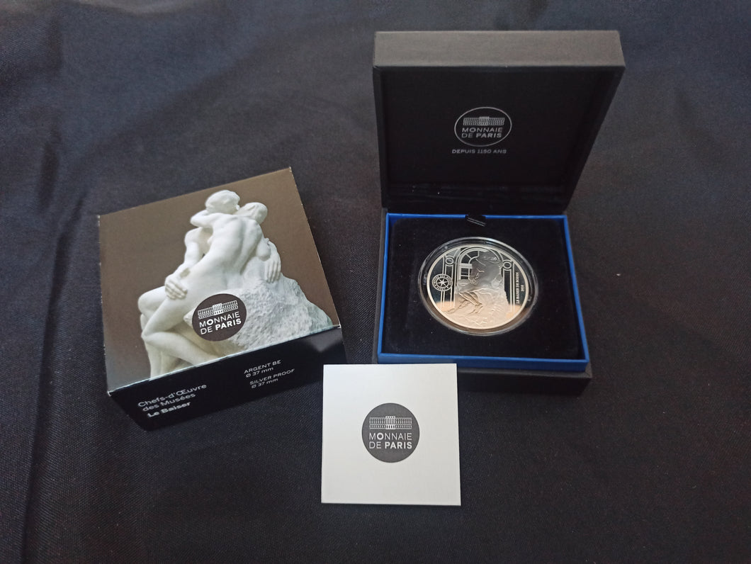 France : 10 Euro BE Argent 2018 : Le Baiser