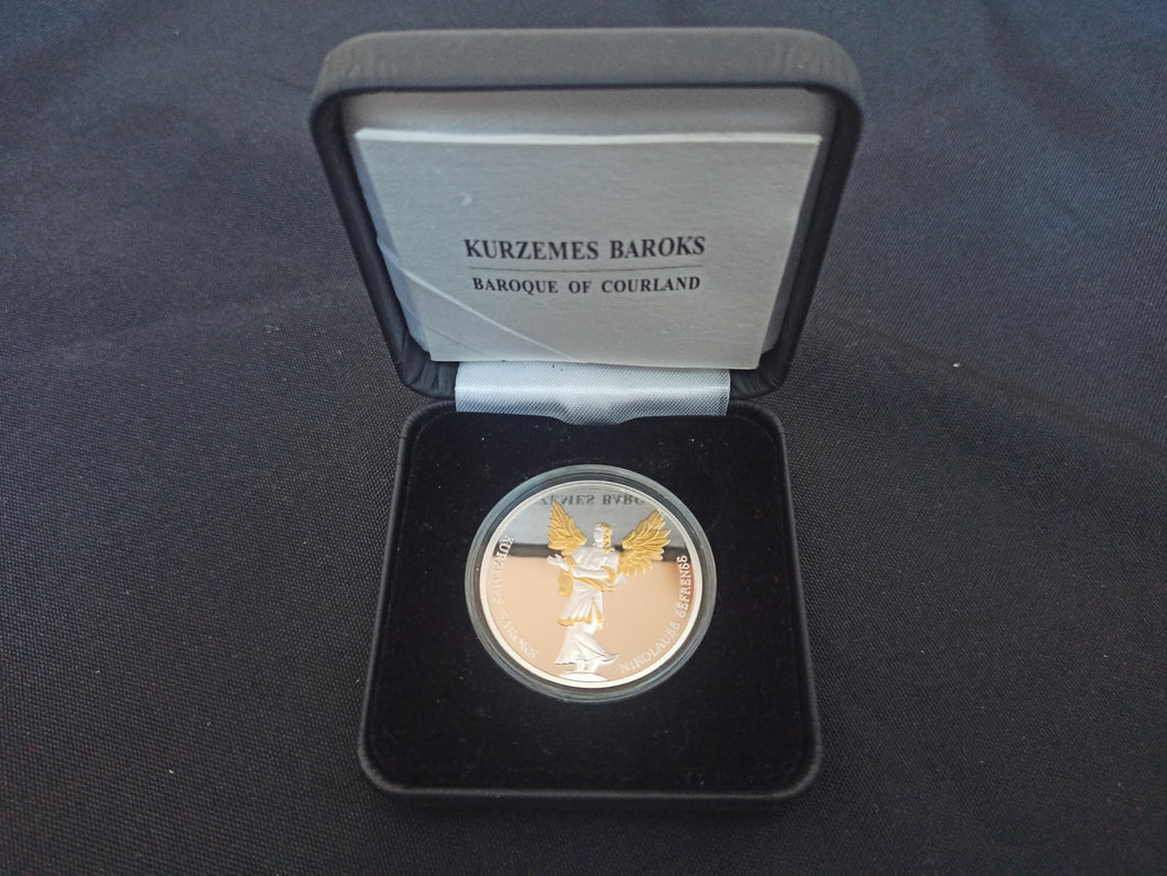 Lettonie : 5 Euro BE Argent 2014 : Kurzemes Barocks