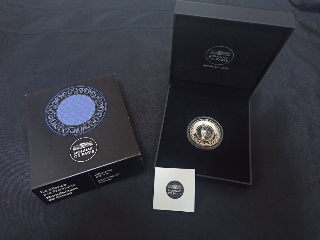 France : 10 Euro BE Argent 2015 : Excellence Française : Manufacture de Sèvres