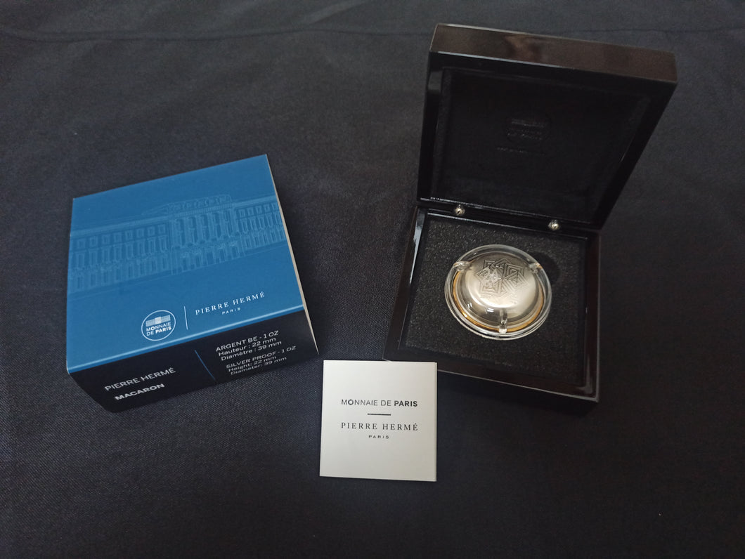 France : 10 Euro BE Argent 2023 : Excellence Française : Macaron Pierre Hermé