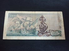 Charger l&#39;image dans la galerie, Italie : 5000 lire 1973 (Ref 2764)
