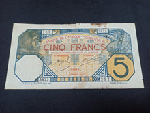Charger l&#39;image dans la galerie, Afrique Occidentale : 5 Francs 1928 Dakar (Ref 2805)
