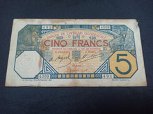 Charger l&#39;image dans la galerie, Afrique Occidentale : 5 Francs 1928 Dakar (Ref 2807)
