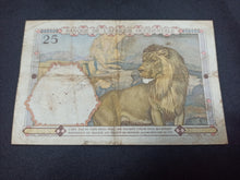 Charger l&#39;image dans la galerie, Afrique Occidentale : 25 Francs 1938 (Ref 2814)
