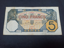 Charger l&#39;image dans la galerie, Colonies Françaises : Afrique Occidentale : 5 Francs 1929 Dakar (Ref 2811)
