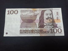 Charger l&#39;image dans la galerie, Pays Bas : 100 Gulden 1970 (Ref 2836)
