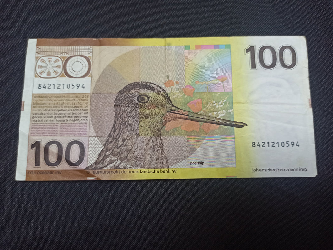 Pays Bas : 100 Gulden 1977 (Ref 2837)