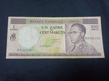 Charger l&#39;image dans la galerie, Congo : 100 Makuta 1970 (Ref 2833)
