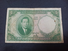 Charger l&#39;image dans la galerie, Indochine : 5 Piastres 1953 Vietnam (Ref 2819)
