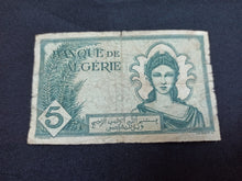 Charger l&#39;image dans la galerie, Algérie : 5 Francs 1942 (Ref 2844)
