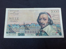 Charger l&#39;image dans la galerie, 1000 Francs Richelieu (6-5-1954) (Ref 2864)

