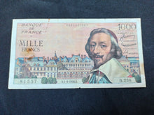 Charger l&#39;image dans la galerie, 1000 Francs Richelieu (1-3-1956) (Ref 2872)
