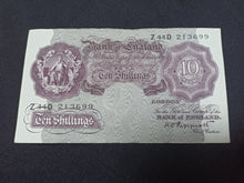Charger l&#39;image dans la galerie, Royaume Uni : 10 Shillings 1940 Sign Peppiatt (Ref 2875)
