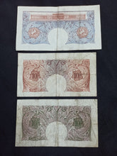 Charger l&#39;image dans la galerie, Royaume Uni : Lot 1 Pound 1940 / 10 Shillings Sign Peppiatt (Ref 2881)
