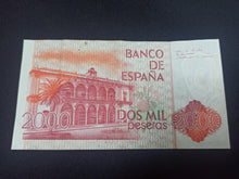 Charger l&#39;image dans la galerie, Espagne : 2000 Pesetas 1980 (Ref 2905)
