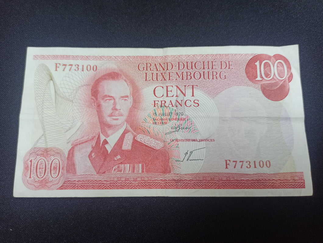 Luxembourg : 100 Francs 1970 (Ref 2907)