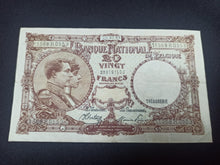 Charger l&#39;image dans la galerie, Belgique : 20 Francs 1945 (Ref 2911)
